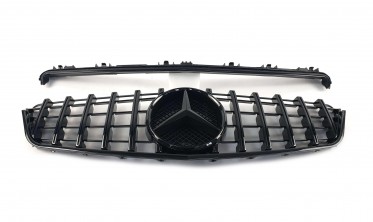 глянцева решітка для Mercedes E-Class Coupe C207 (GT Panamericana) фото