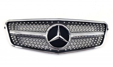 Сіра решітка для Mercedes E-Class W212 (Diamond) фото