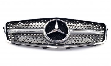 Сіра решітка для Mercedes E-Class W212 (Diamond) фото