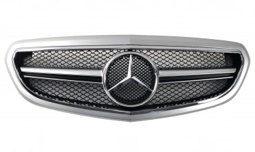Решетка в AMG стиле для Mercedes E-Class W212 (Classic) фото