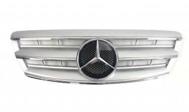 Серая решетка для Mercedes S-Class W220 (AMG стиль) фото