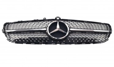 Тюнінгова решітка радіатора в Mercedes CLS-Class C218 (Diamond) фото