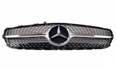 Сіра решітка радіатора Mercedes CLS-Class C218 (Diamond) фото
