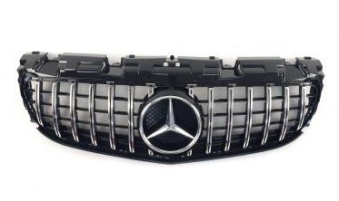 Решітка радіатора в Mercedes SLC-Class R172 (GT Chome Black) фото
