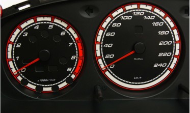Тюнинг накладки на панель приборов Nissan Primera P11 рестайл фото