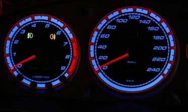 Тюнинг накладки на панель приборов Nissan Primera P11 рестайл фото
