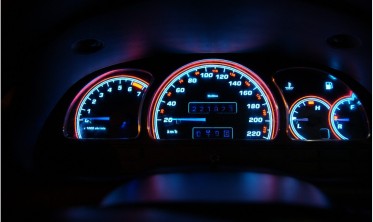 Плазменные накладки в приборку Opel Astra F вар. 2 фото
