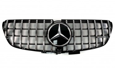 Чорна тюнінгова решітка Mercedes V-Class W447 (GT Panamericana) фото