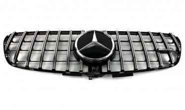 Черная тюнинг решетка Mercedes V-Class W447 (GT Panamericana) фото
