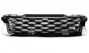 Глянцевая решетка переднего бампера для Range Rover Sport L494 фото