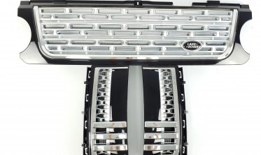 Решітка радіатора з вставками в крила для Range Rover Vogue фото