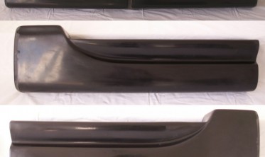 Накладка на нижний край задних дверей VW T4 (распашные двери) фото