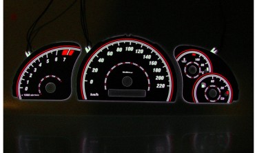 Накладки, що світяться, в щиток приладів Opel Vectra B рестайл вер. 2 фото