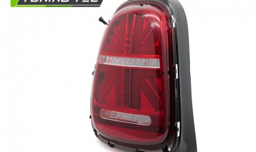 Задние диодные фонари MINI COOPER F55, F56, F57 RED WHITE фото