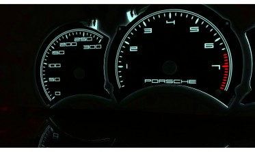 Тюнинговые накладки на шкалы приборов Porsche Boxter 986 (1997-2005) вар. 1 фото