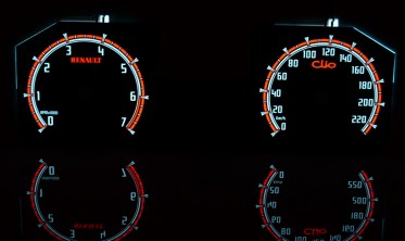 Плазменные накладки на панель приборов Renault Clio 3 вер. 3 фото