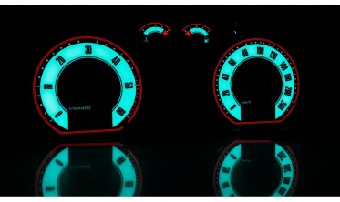 Плазмові накладки у щиток приладів Skoda Fabia 1 фото
