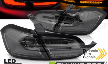 Тоновані задні стопи (ліхтарі) full led Ford Fiesta MK8 фото
