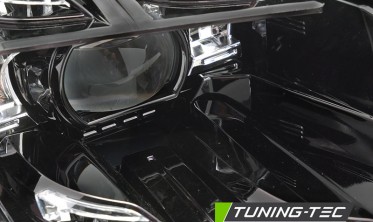 Линзованные фары передние full led Porsche Cayenne 2010-2015 фото