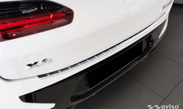 Защитная накладка на задний бампер BMW X4 II G02 M-Pakiet фото