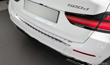 Защитная накладка на задний бампер BMW 5 G31 Touring рестайл фото