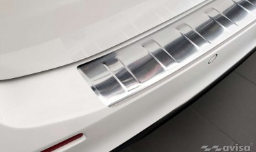 Защитная накладка на задний бампер BMW 5 G31 Touring рестайл фото