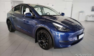 Защитная накладка на задний бампер Tesla Model Y фото