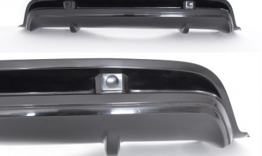 Диффузор заднего бампера BMW X5 E70 LCI в стиле Aero фото