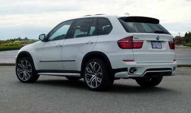 Диффузор заднего бампера BMW X5 E70 LCI в стиле Aero фото