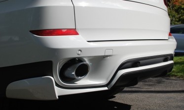 Диффузор заднего бампера BMW X5 E70 LCI в стиле Aero фото