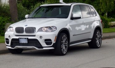 Накладки на пороги BMW X5 E70 LCI в стиле Aero фото