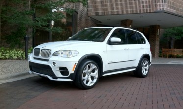 Накладки на пороги BMW X5 E70 LCI в стиле Aero фото