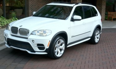 Накладки на пороги BMW X5 E70 LCI в стиле Aero фото