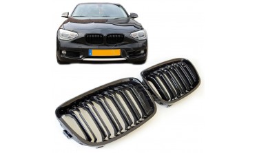 Решітка радіатора (ніздрі) BMW 1 F20, F21 дорестайл стиль М1 фото