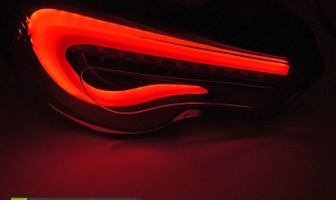 Тюнінгові задні ліхтарі led bar Toyota GT86 red white фото