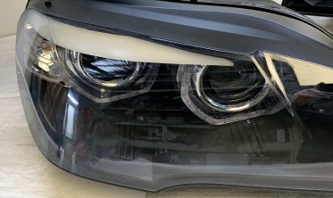 Фары передние BMW X5 E70 дорестайл с 3D ангельскими глазками фото