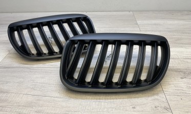 Решітка радіатора BMW X5 E53 чорна матова фото