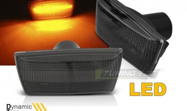 Тонированные LED повороты боковые Opel Astra H / Corsa D / Insignis / Zafira B фото