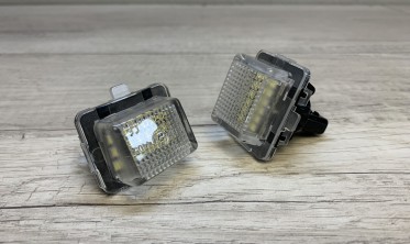 Светодиодная подсветка номера Mercedes W204 W205 W207 W212 W221 W222 C117 фото