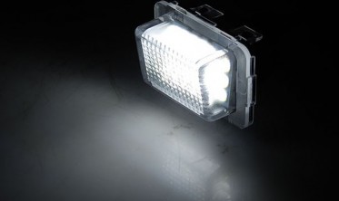 Светодиодная подсветка номера Mercedes W204 W205 W207 W212 W221 W222 C117 фото