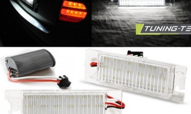 Подсветка номера Opel Astra H/J, Zafira B, Corsa D/C, Insignia, Meriva, Vectra C, Tigra B фото