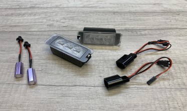 LED підсвітка номера VW Golf 4,5,6,7 / Passat B6, CC / Beatle / EOS / Lupo / Polo / Scirocco / Phaeton фото