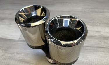 Двойная насадка глушителя Buzzer ZZ2x100 фото