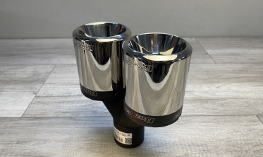 Двойная насадка глушителя Buzzer ZZ2x100 фото