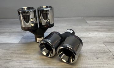 Двойная насадка глушителя Buzzer ZZ2x100 фото