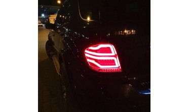Тюнінгові задні стопи Mercedes ML W164 (05-08) Led bar фото