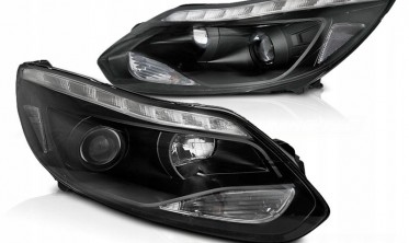 Тюнінгові передні фари Ford Focus MK3 дорестайл фото