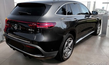 Захисна накладка на задній бампер Mercedes EQC (N293) фото