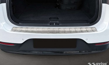 Захисна накладка на край заднього бампера Mercedes EQE SUV (X294) фото