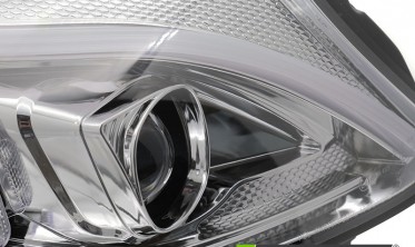 Діодні тюнінг фари передні (оптика) Mercedes W205 14-18 фото